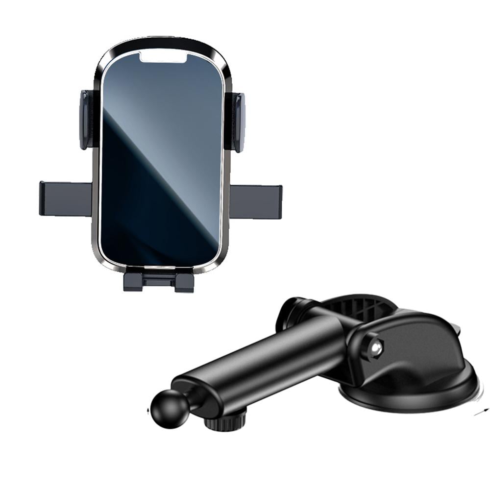Тримач для телефона в машину ZD-S1 на присоску Чорний з срібним (23230765) - фото 5 Тримач для телефона в машину ZD-S1 на присоску Чорний з срібним (23230765) - фото 5