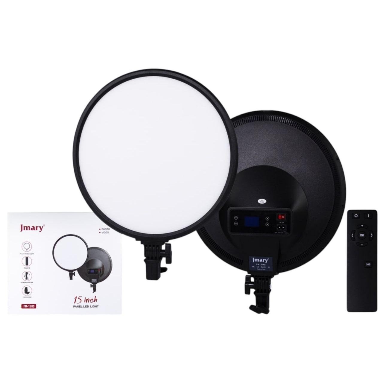 Видеолампа панельная Jmary FM-15RS LED 15" 40W 3000–6000K с регулировкой яркости и температуры