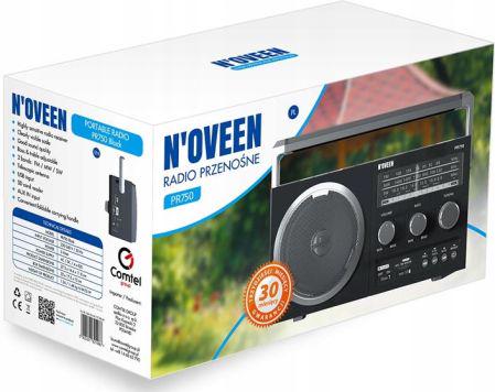 Радіоприймач N'OVEEN PR750 Black (487129)