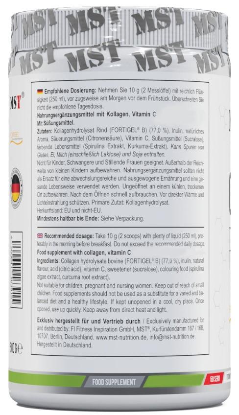 Пептиды коллагена с Витамином С MST Collagen Peptides Fortigel plus Vitamin C Апельсин 500 г - фото 2 Пептиды коллагена с Витамином С MST Collagen Peptides Fortigel plus Vitamin C Апельсин 500 г - фото 2