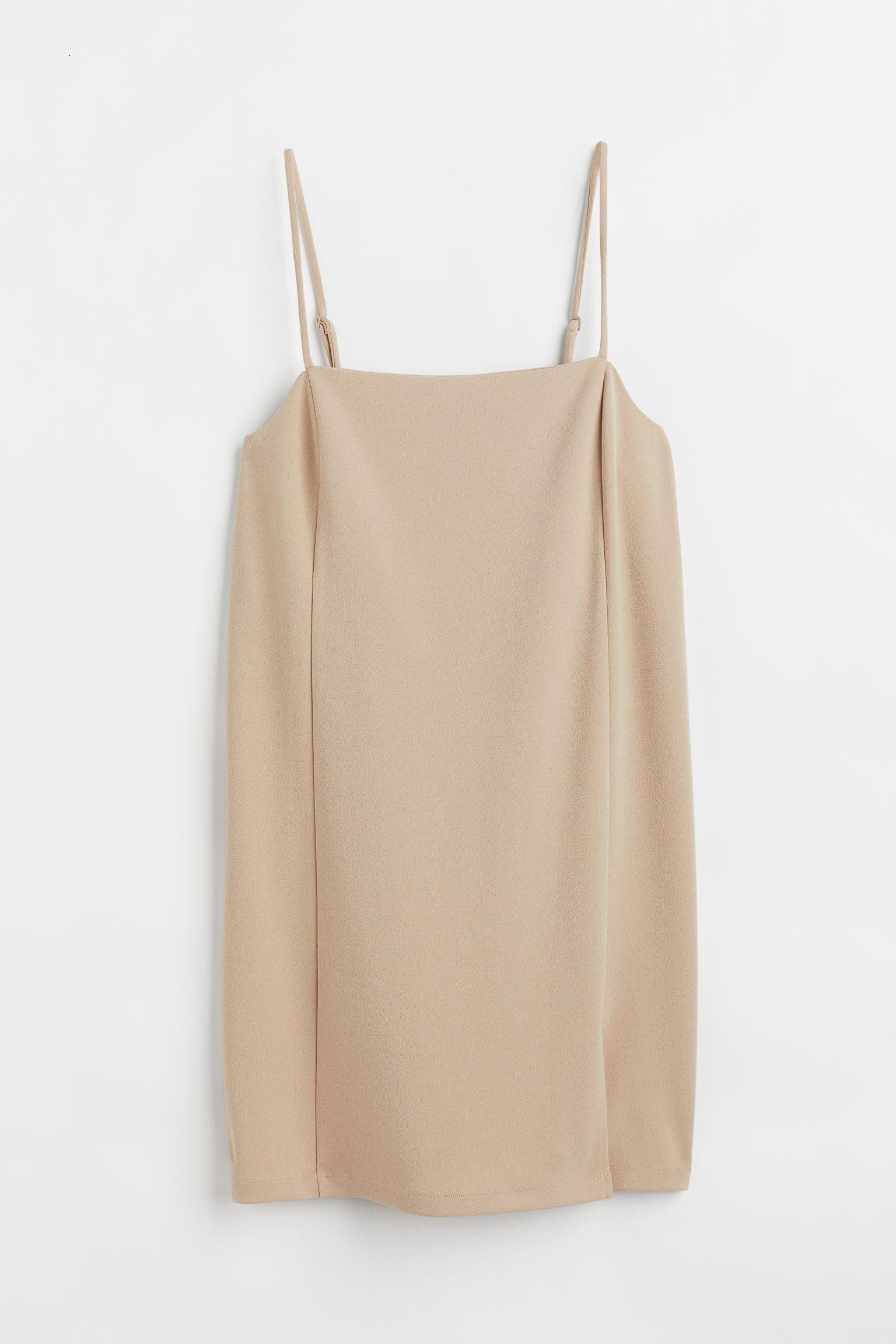 Платье без рукавов XS Бежевый (1079414arl)