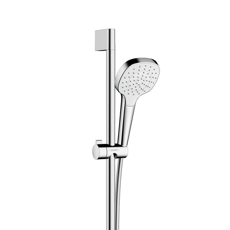 Душевой комплект Hansgrohe Croma Select Е 26594400 со штангой Хром (113671) - фото 3