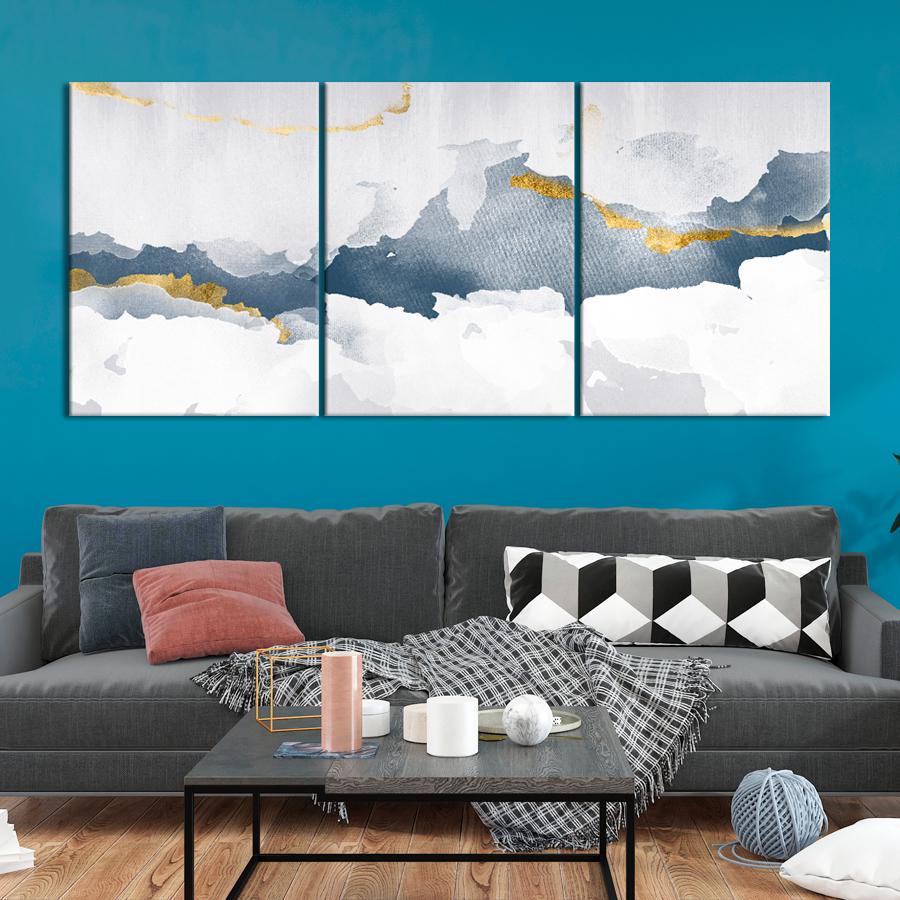 Картина на полотні Абстракція хмари на небі 156x67 см (V66-3_L) - фото 2 Картина на полотні Абстракція хмари на небі 156x67 см (V66-3_L) - фото 2