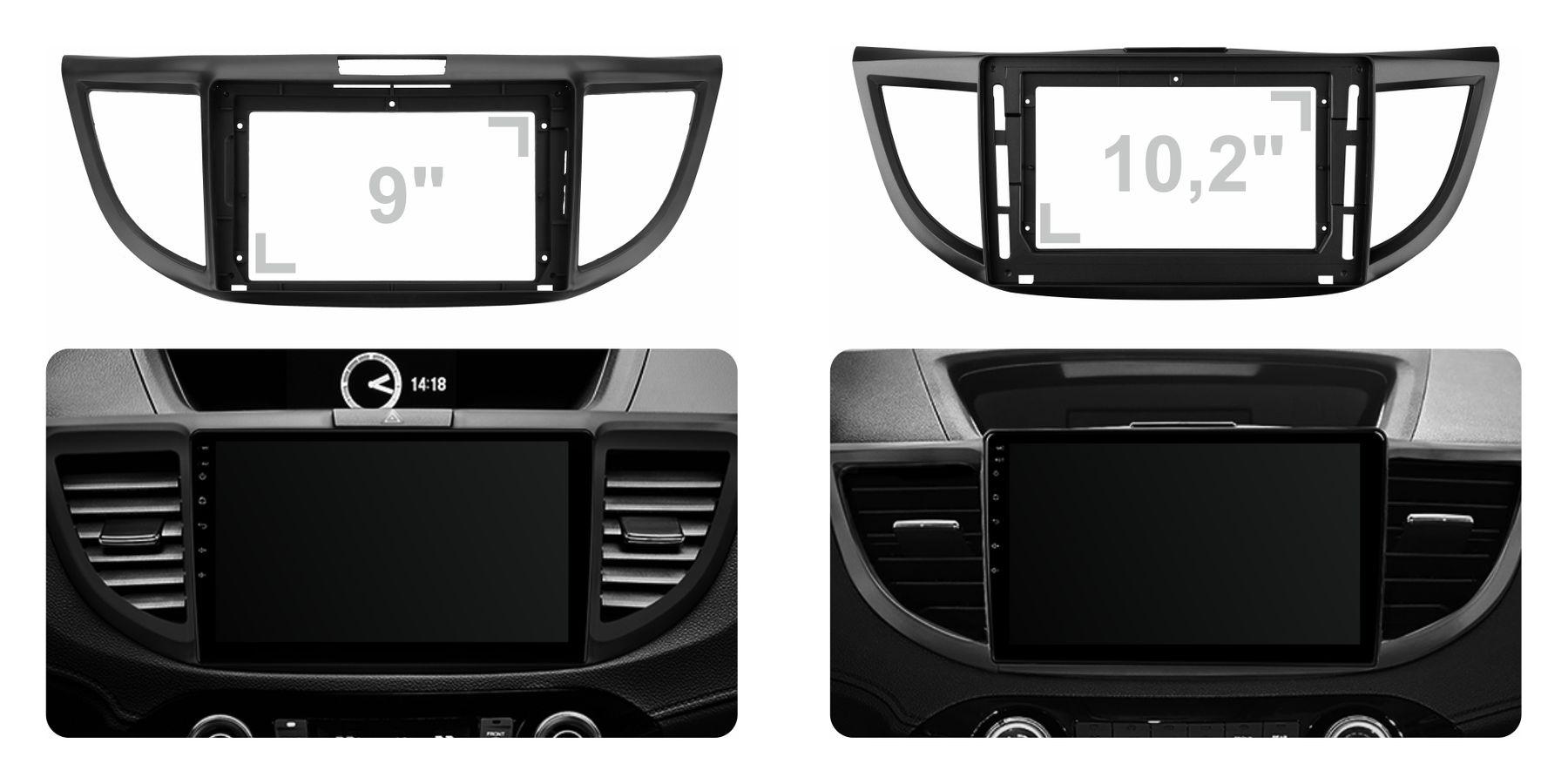 Автомагнитола штатная Sigma PRO 2K 108128 8/128 GB для Honda CR-V/CR-V 4 RM RE 2011-2015 A L1 10" (AR-78376)