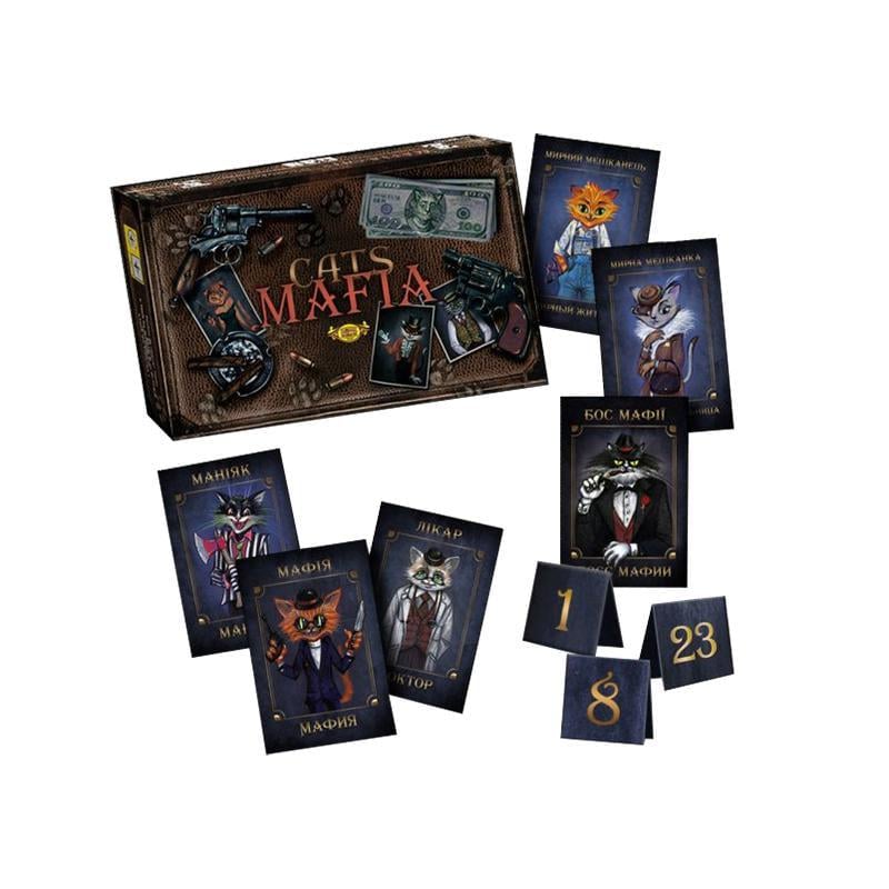 Настільна гра Майстер MAFIA CATS Різнокольоровий (SR-113-N-1200)