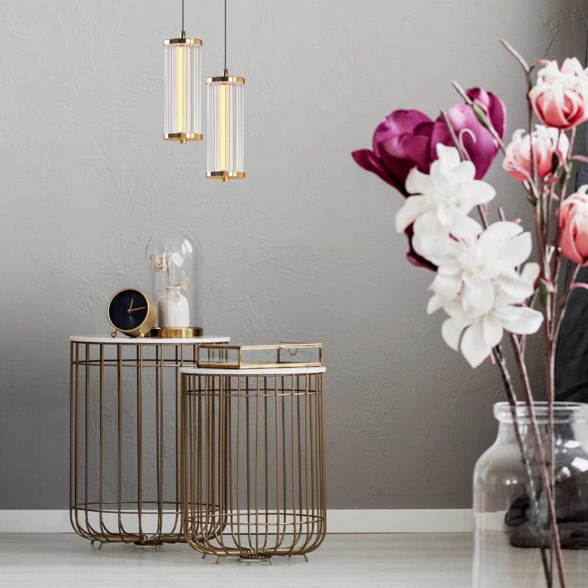 Люстра Zuma Line MD3147-1A-3GT CALLY - фото 4 Люстра Zuma Line MD3147-1A-3GT CALLY - фото 4