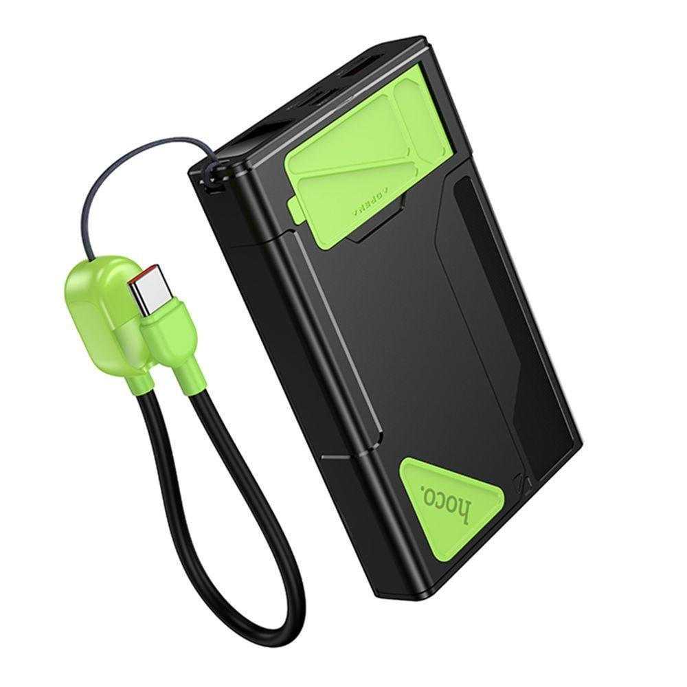 Наружный аккумулятор Hoco DB83 10000 mAh 22,5W со встроенным кабелем (2735579431)