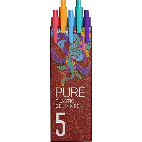 Набір ручок KACO PURE Plastic Gel Ink Pen 5 шт. (K1015-3131480) Набір ручок KACO PURE Plastic Gel Ink Pen 5 шт. (K1015-3131480)