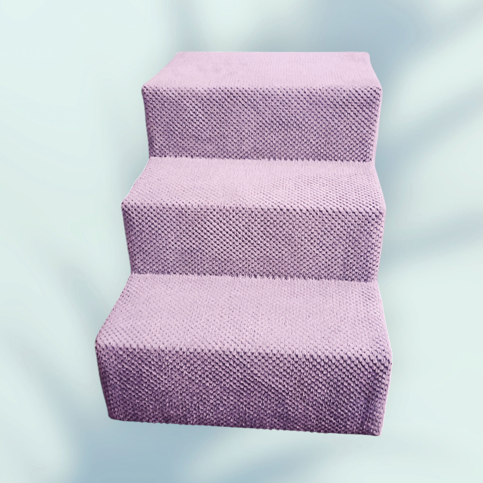 Сходинки для собачок приліжкові праві 42х42х65 см Фуксія (00149) - фото 3