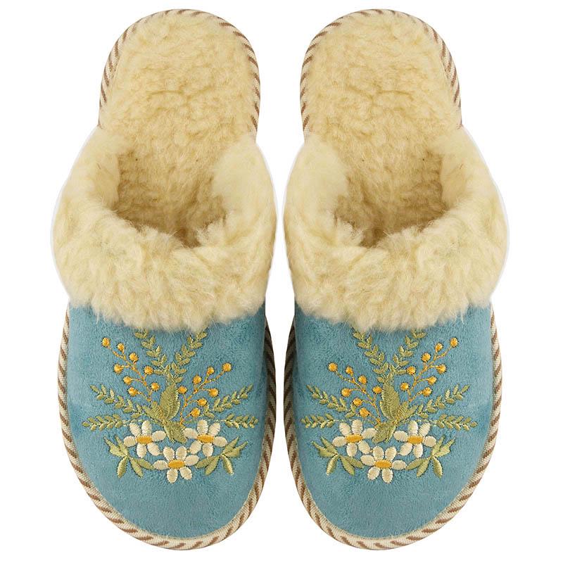 Тапочки комнатные Белста Бирюзовый р. 38 (4100666_38)