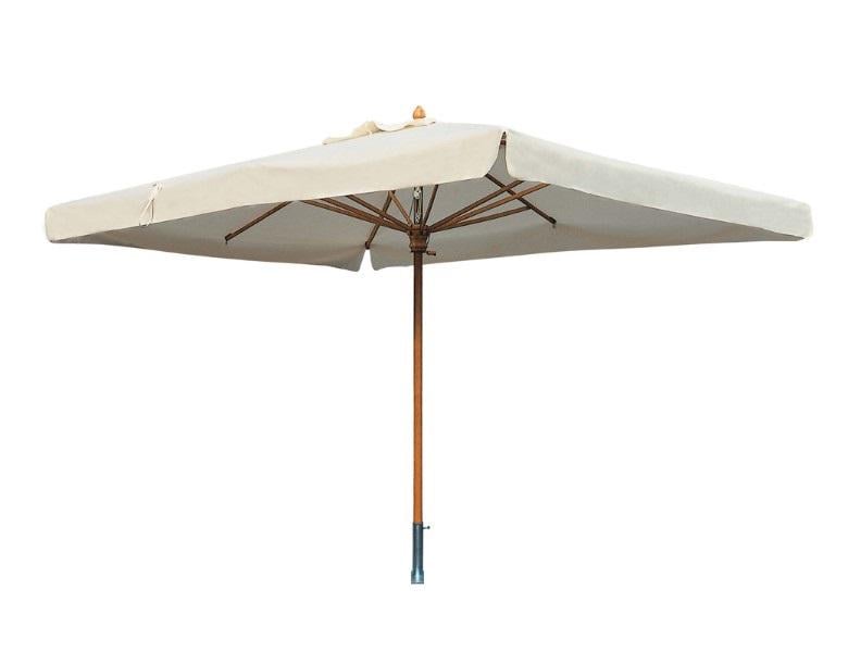 Зонтик "Вена" 4 м с деревянной основой/воланом/для заведений HoReCa/летних площадок/садовых участков/террас