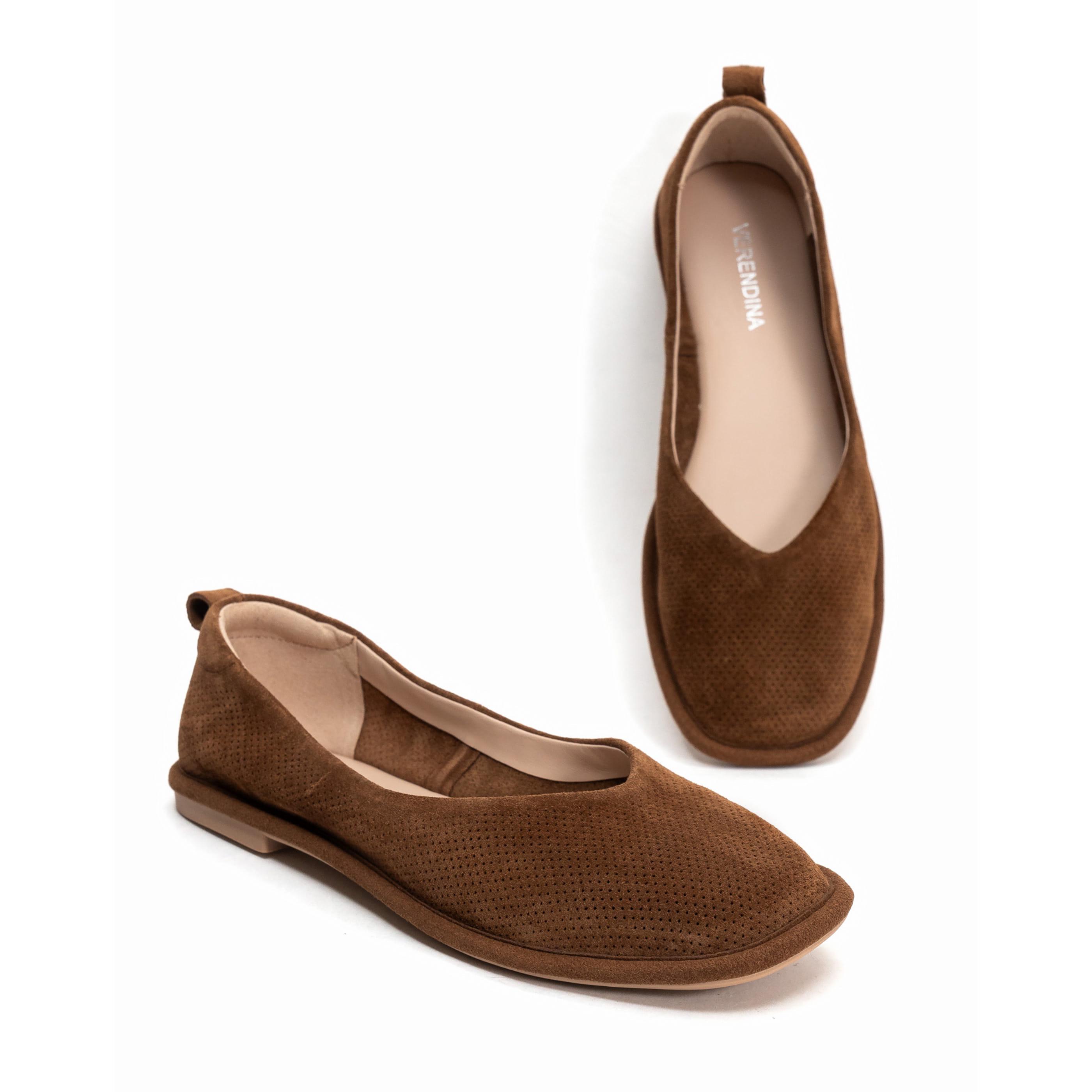 Балетки Verendina 01579 р. 37 Рыжий (104363648)