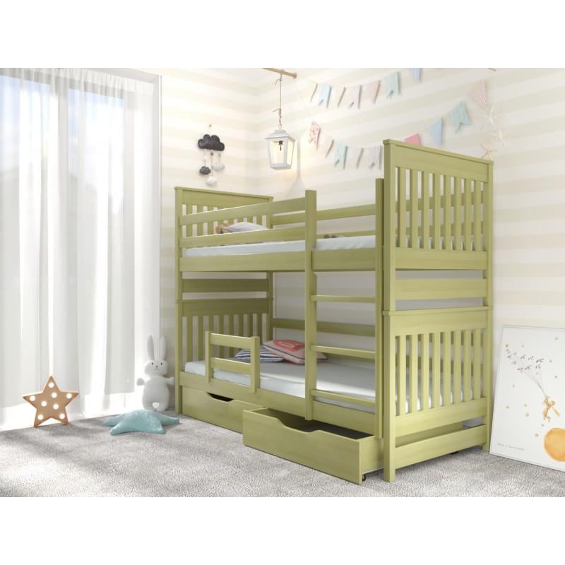 Кровать двухуровневая Luna mebli Адель Дуо 70x140 см (43453)