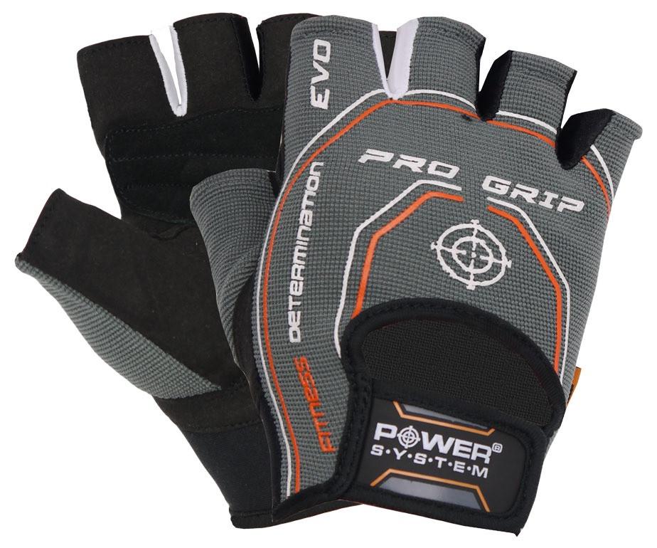 Перчатки для фитнеса Power System PS-2250E Pro Grip EVO S Grey (58-68-PS_2250E_S_Grey)