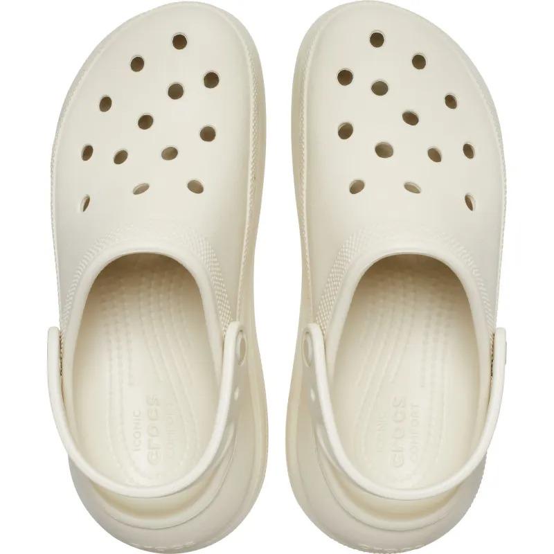 Сабо женские Crocs Classic Crush M7W9 р. 39 25,5 см Bone (207521) - фото 3