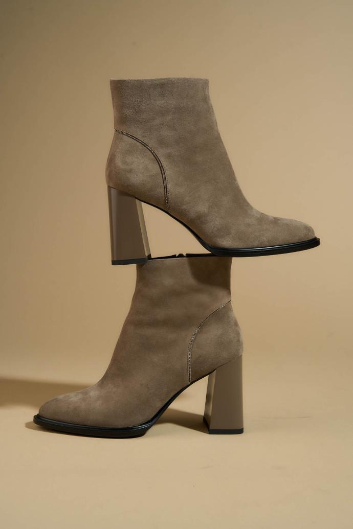 Ботильйони жіночі Fabio Monelli р. 39 Бежевий (178173) - фото 4 Ботильйони жіночі Fabio Monelli р. 39 Бежевий (178173) - фото 4