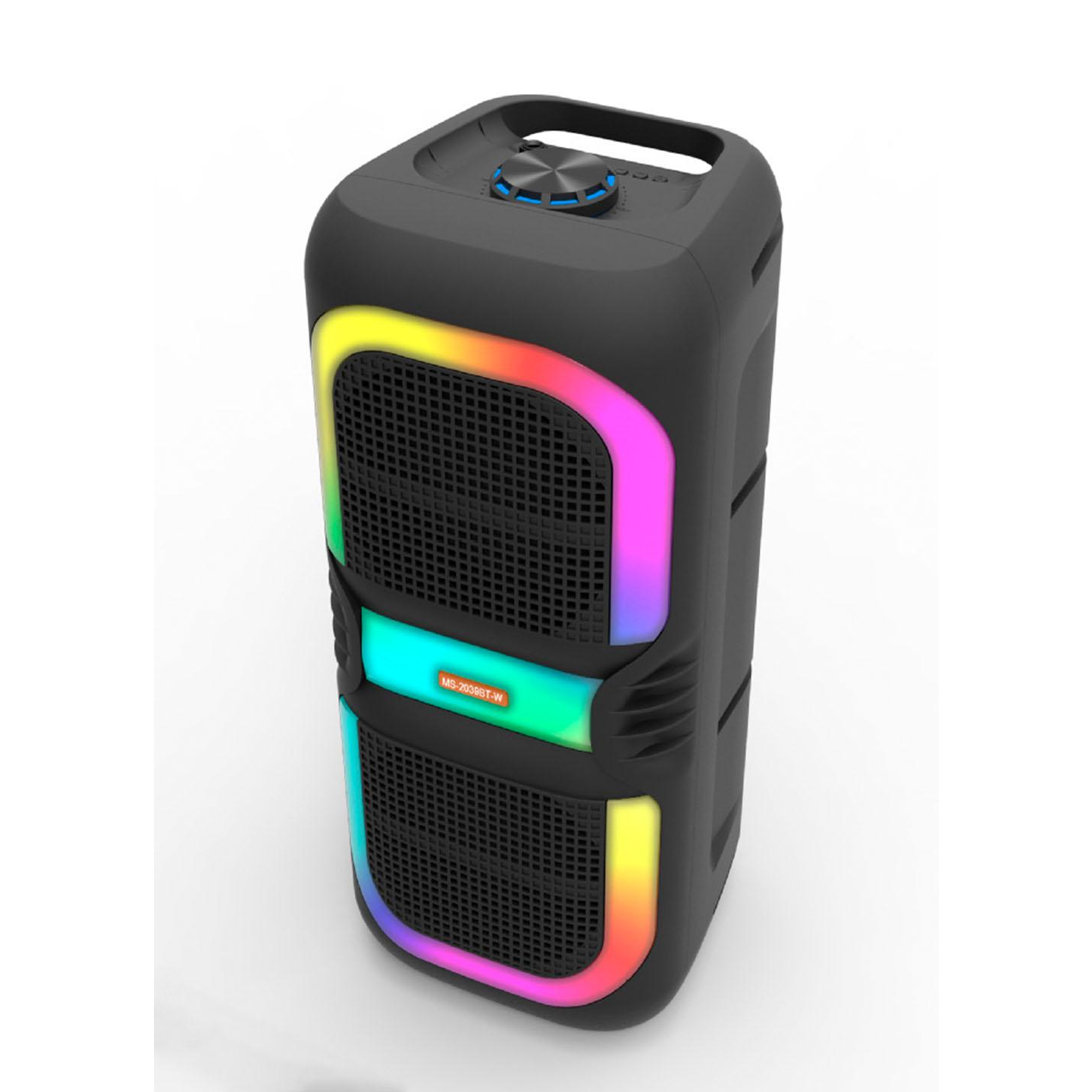 Портативная колонка аккумуляторная MS-2039BT с подсветкой (401050)