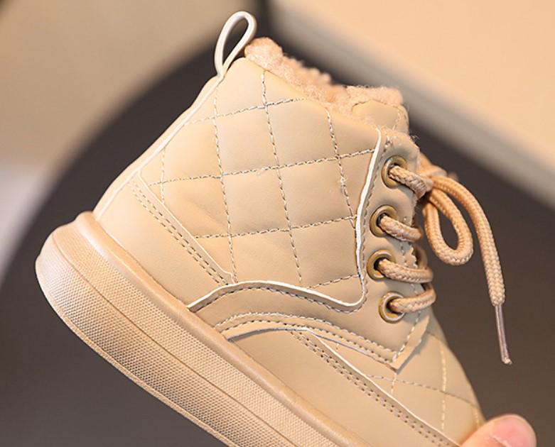 Ботинки зимние Diamond р. 26 Бежевый (118750010165) - фото 4 Ботинки зимние Diamond р. 26 Бежевый (118750010165) - фото 4