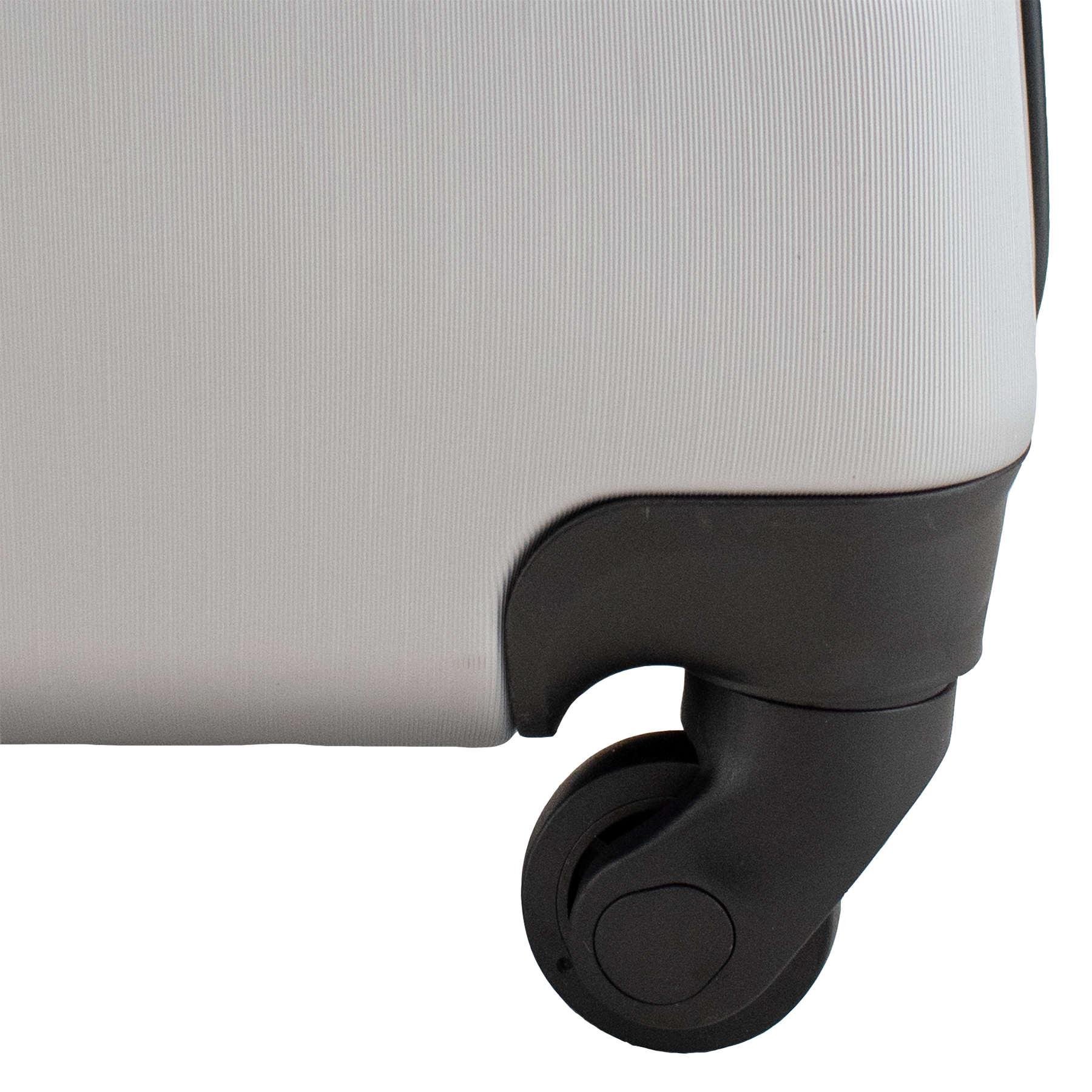 Чемодан имел ручную кладь SEMI LINE 20" NASA ABS-пластик S Серебряный (T5797-1) - фото 9