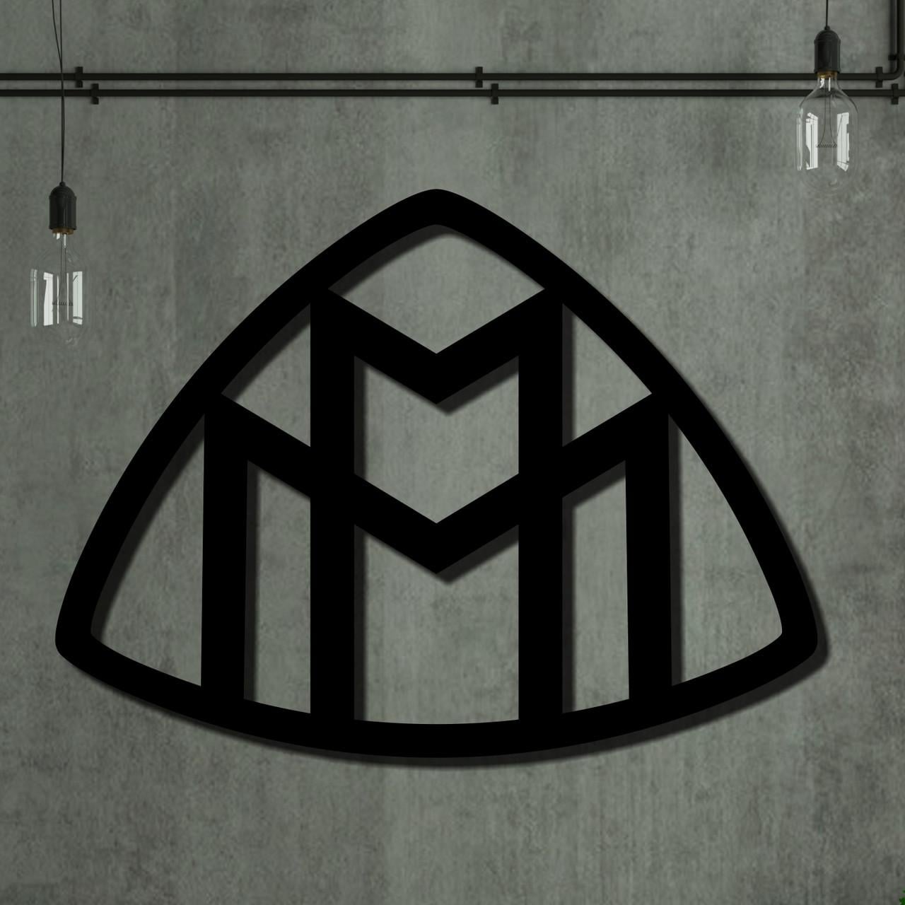 Декор настінний Maybach дерев’яний