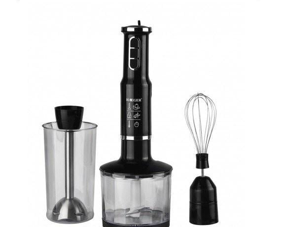 Блендер ручной погружной Haeger со стаканом 750 W Черный (HG282)