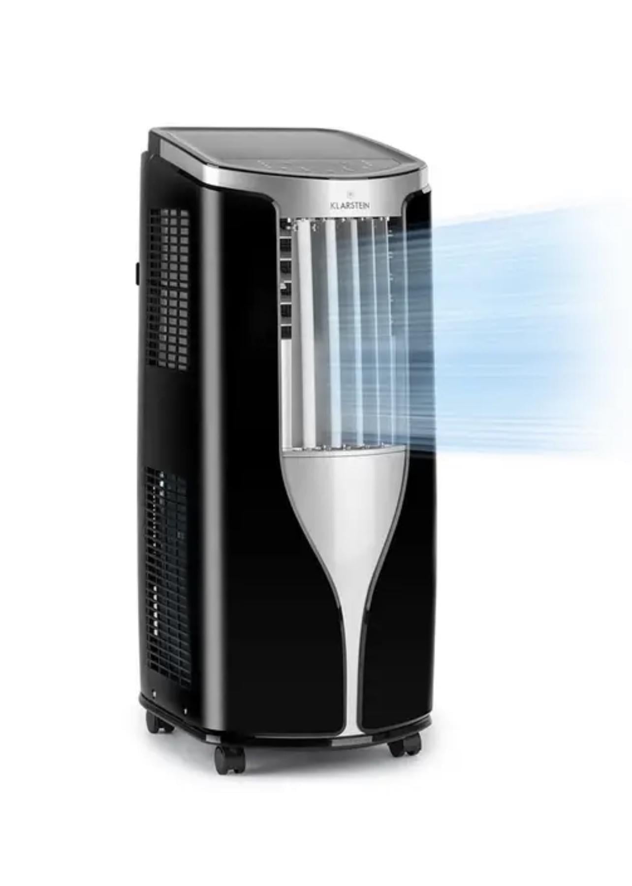 Кондиціонер мобільний Klarstein Breeze 9 4в1 9000 BTU 2,6 кВт EEK функція таймера 44 м2 Кондиціонер мобільний Klarstein Breeze 9 4в1 9000 BTU 2,6 кВт EEK функція таймера 44 м2