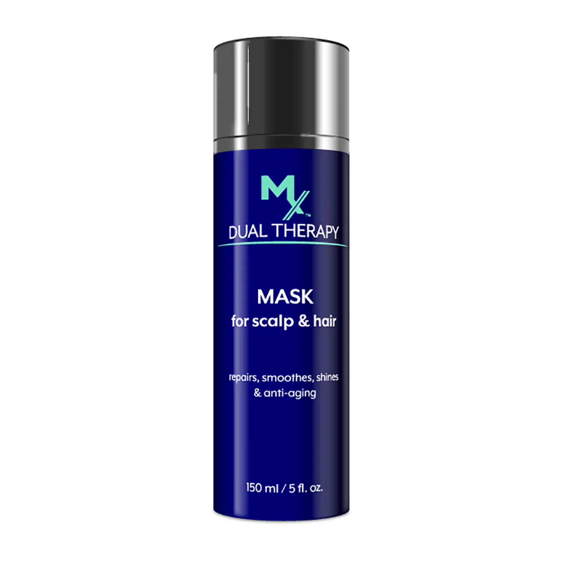 Восстанавливающая и антивозрастная маска для волос и кожи головы Mediceuticals MX Dual Therapy 150 мл