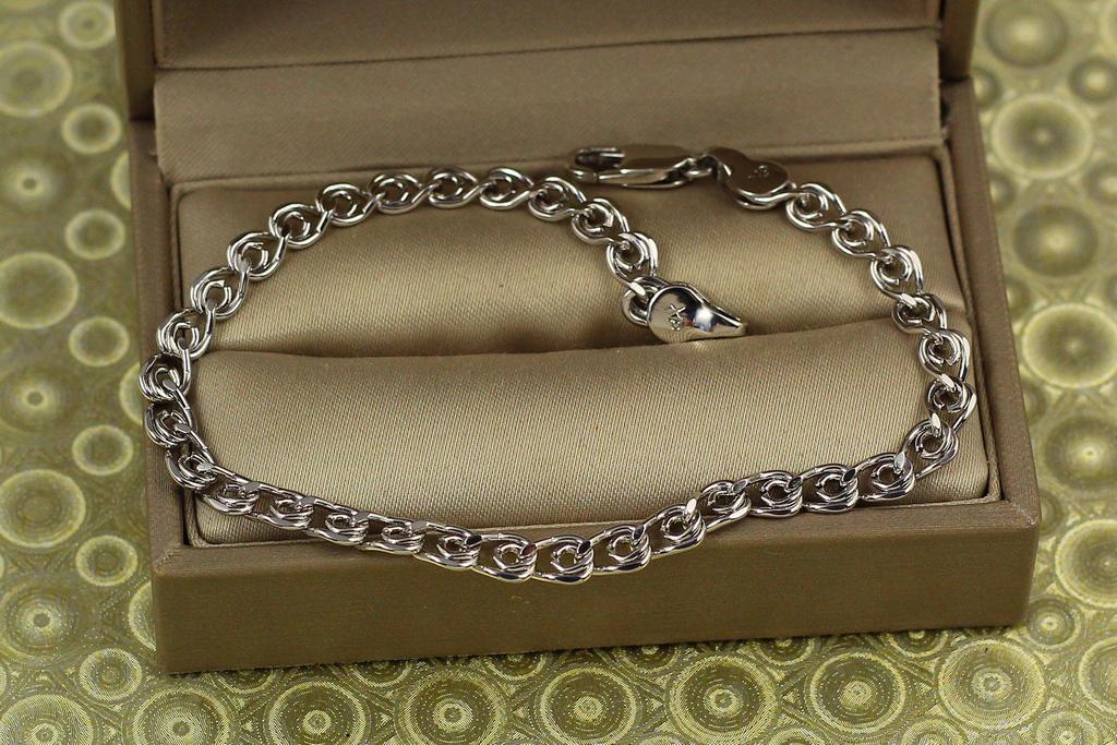 Браслет Xuping Jewelry лав 19,5 см Серебристый (26795711)