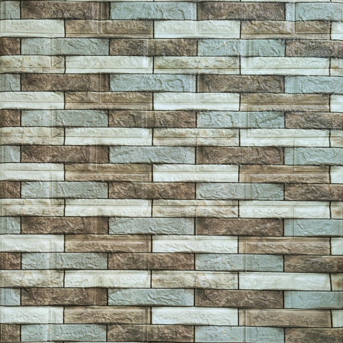 3D-панель Sticker Wall SW-00000531 самоклеящаяся 700х770х4 мм Разноцветный (991942826)