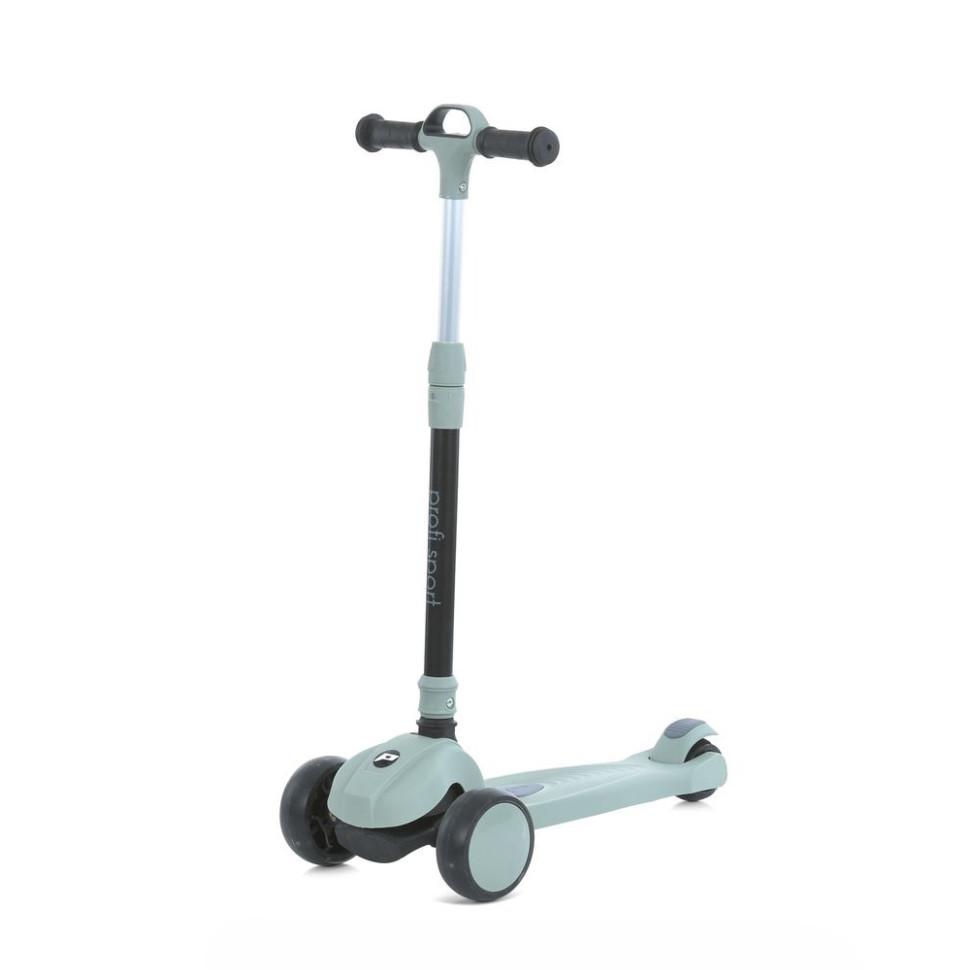 Самокат Bambi трехколесный с музыкой и светом Мятный (DS-171-S-407)