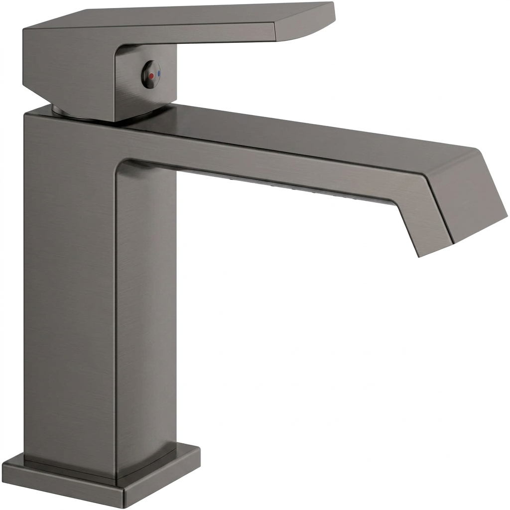 Смеситель для раковины Haiba Gaudi 001 однорычажный Графит (HB9642)