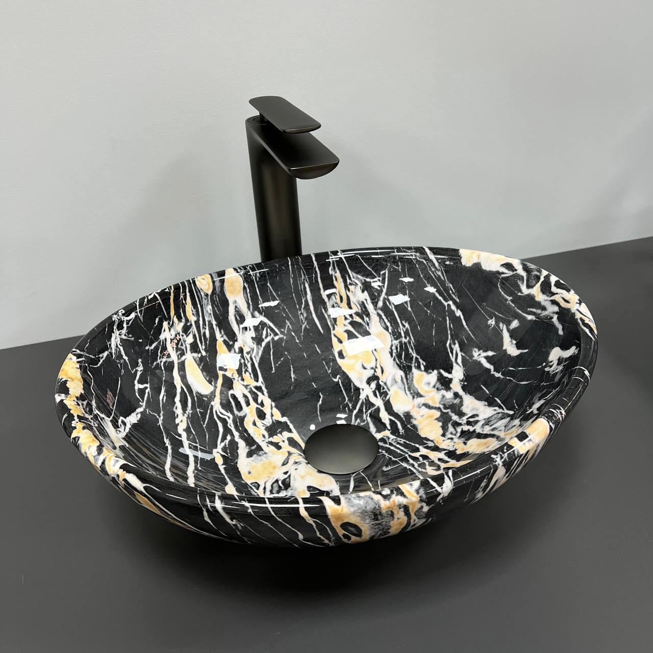 Умывальник накладной VBI PARMA Black Opal Glossy (2810372582)