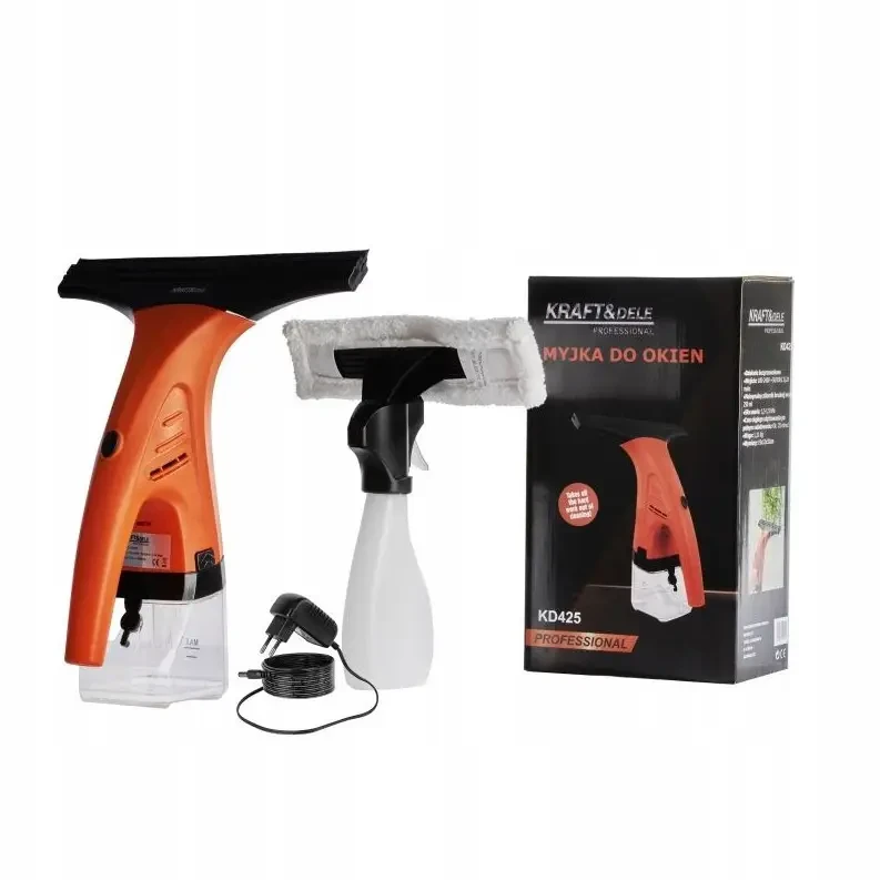 Пылесос стеклоочиститель оконный Kraft&Dele KD425 (1280) - фото 6