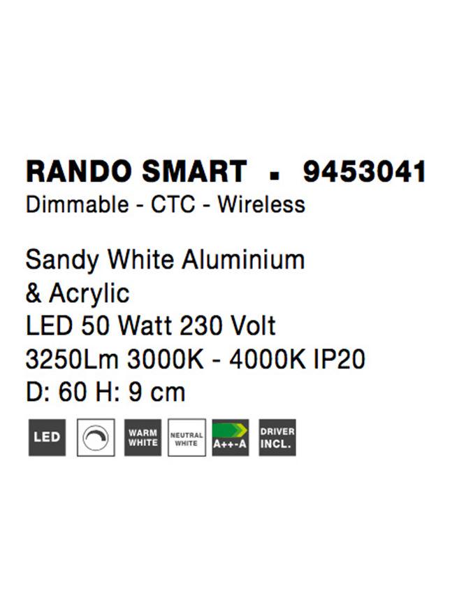 Светильник Nova Luce Rando Smart (9453041) - фото 8