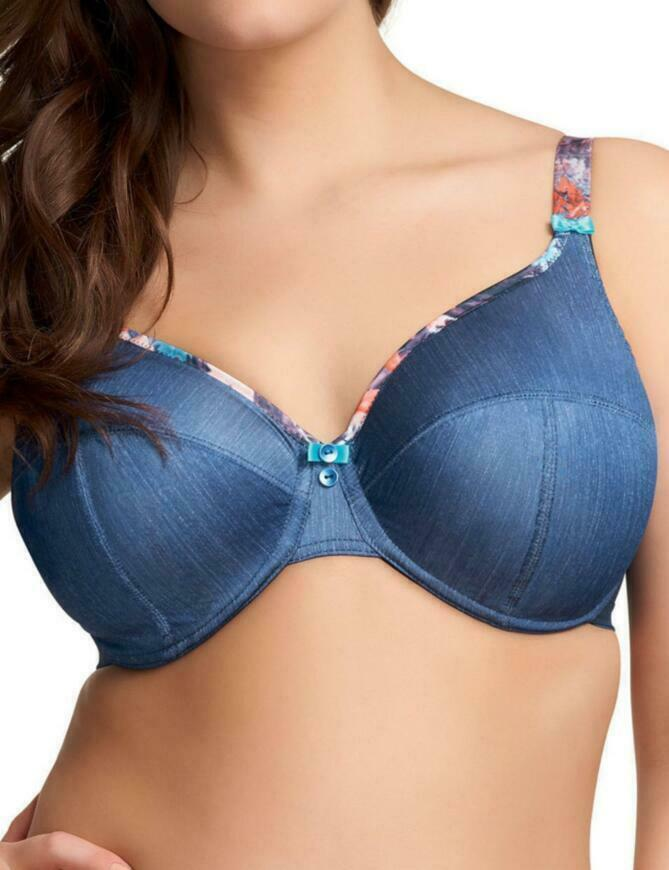 Бюстгальтер Elomi Roxy 8700 36E Denim (886279258782)