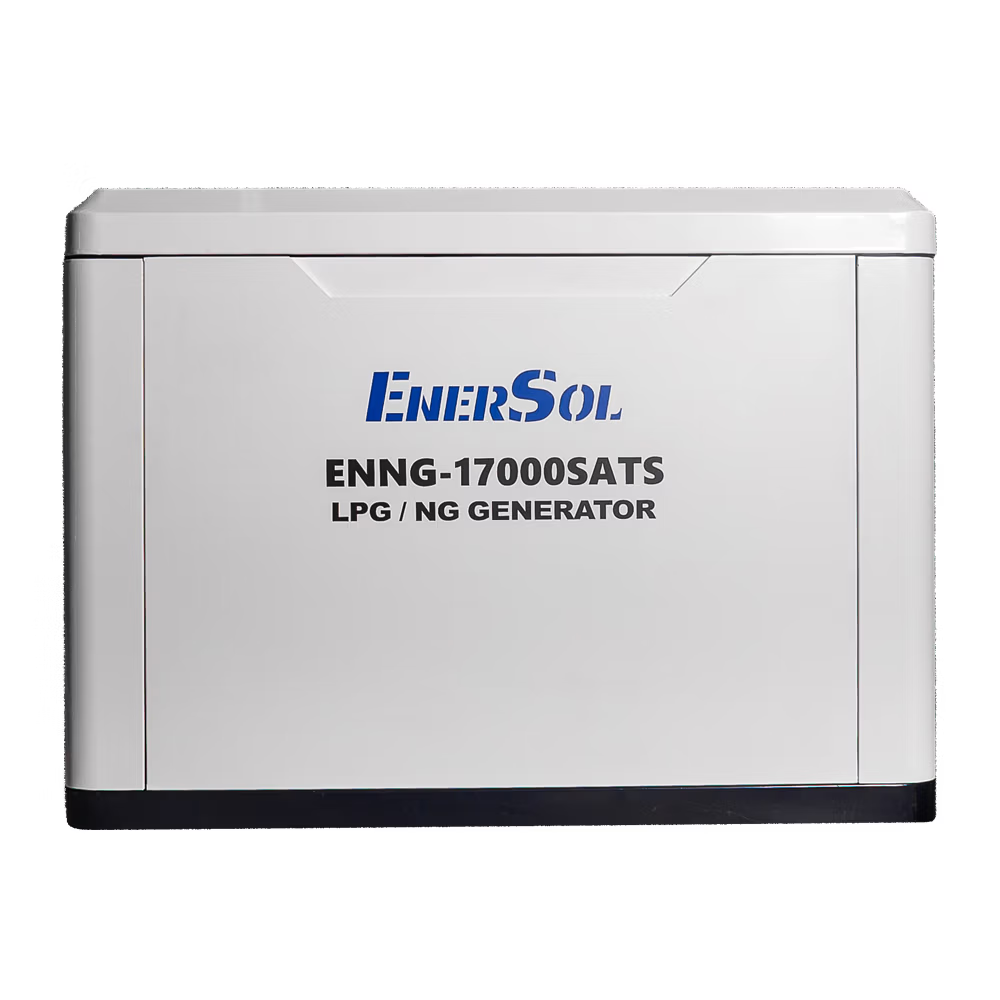 Генератор газовий EnerSol ENNG-17000SATS 230V 17 кВт з електростартером White (38473523)