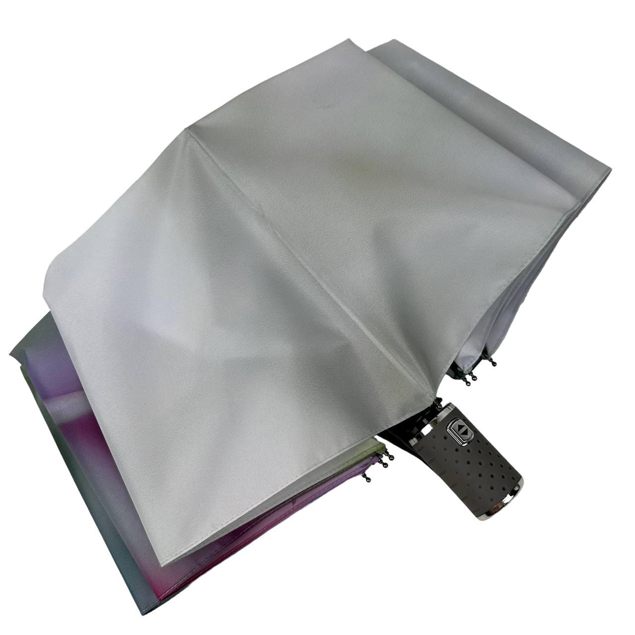 Зонт женский автомат Rain Flower цветочный принт в подарочной упаковке с платком (01030-5) - фото 5 Зонт женский автомат Rain Flower цветочный принт в подарочной упаковке с платком (01030-5) - фото 5