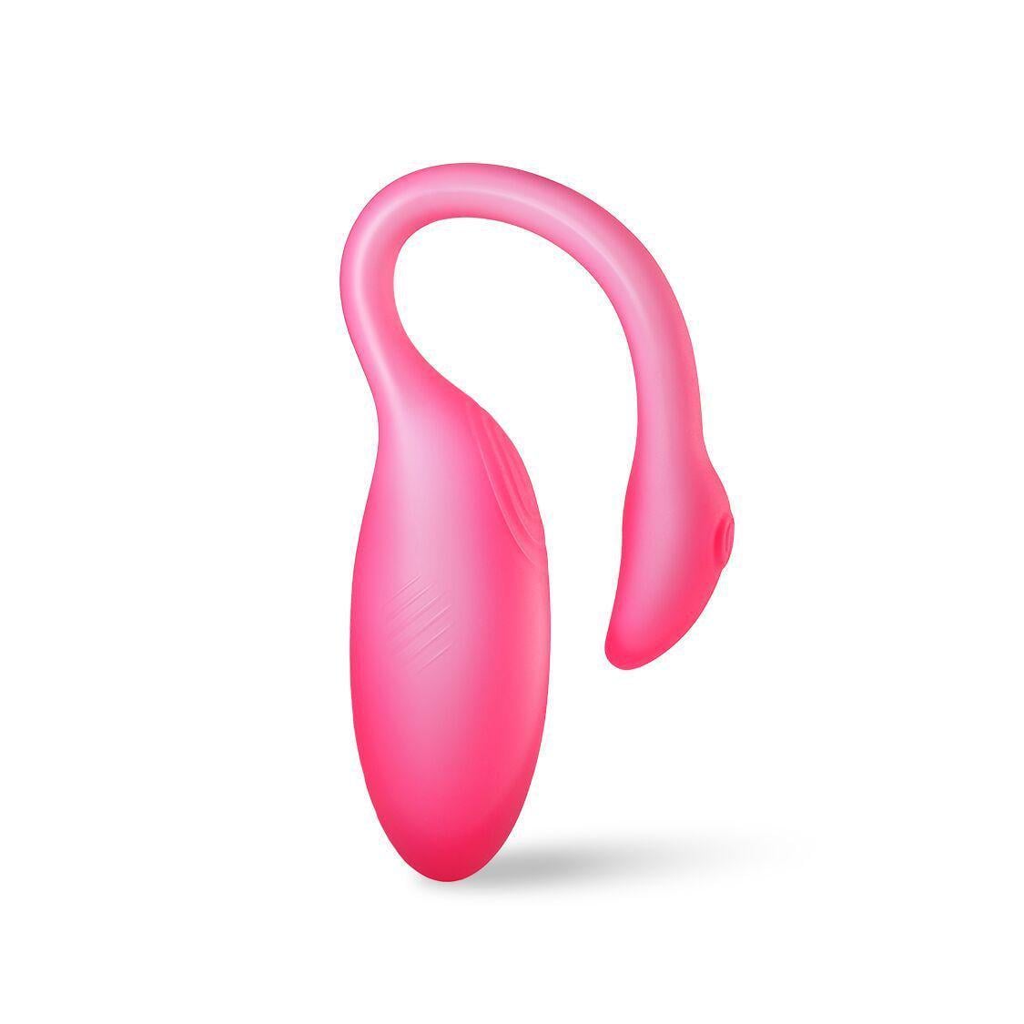 Виброейте смарт Magic Motion Flamingo Max 2в1 Виброейте смарт и тренажер Кегеля/10 режимов Pink (SX2194)