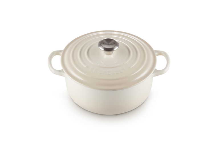 Кастрюля Le Creuset Signature 2,4 л с крышкой Бежевый (21177207164430) - фото 2