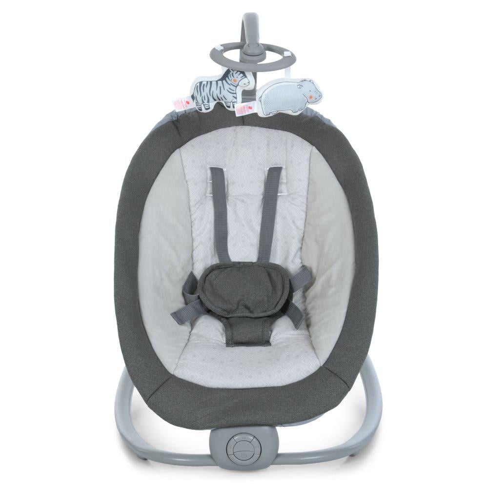 Дитячий заколисуючий центр-шезлонг Mastela Сірий (6601) - фото 3
