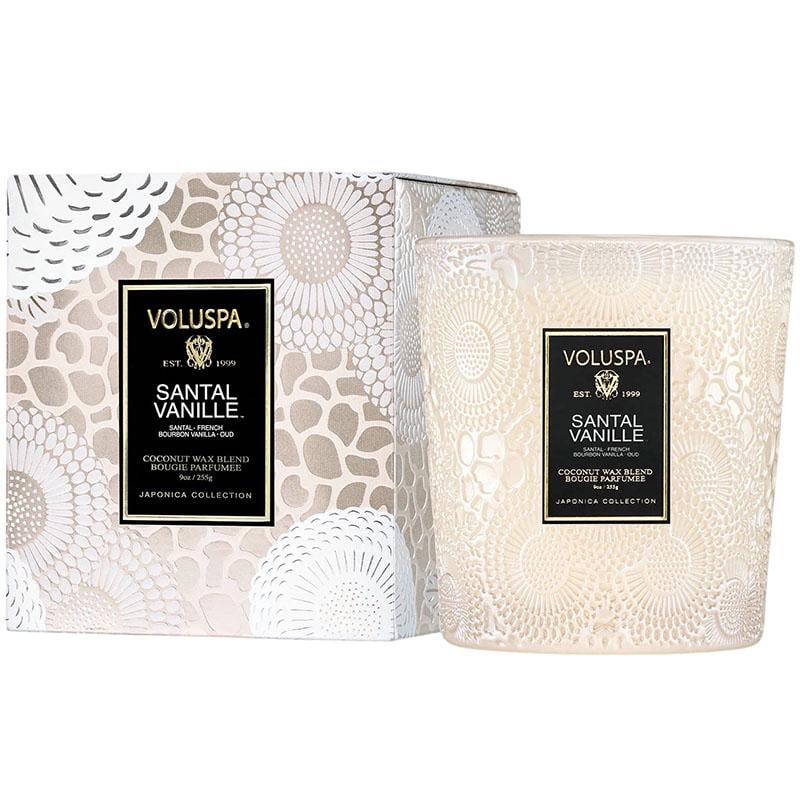 Свеча ароматическая Voluspa Japonica Santal Vanille 255 г стеклянный стакан (111007007) Свеча ароматическая Voluspa Japonica Santal Vanille 255 г стеклянный стакан (111007007)
