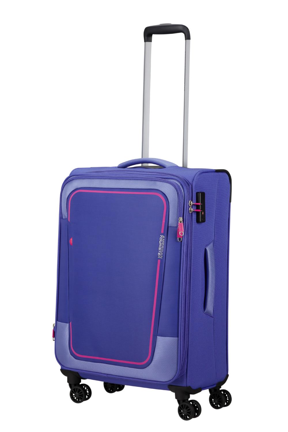 Чемодан American Tourister PULSONIC 68x44x27/30 см Фиолетовый (MD6*61002) - фото 6