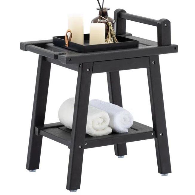 Табурет для ванной из дерева Насбаум Венге (ТВН-006312)