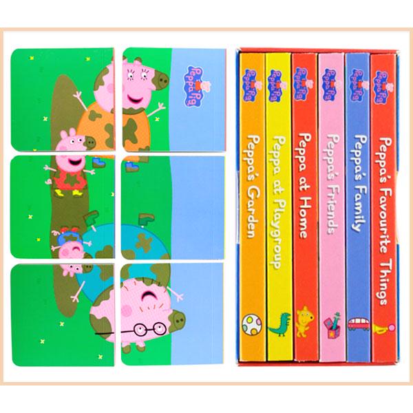 Книга Ladybird "Peppa Pig: Little Library 6 Board Book" (ISBN:9781409303183) - фото 2