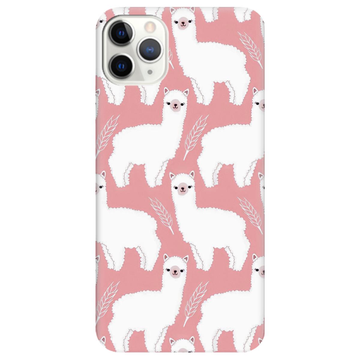 Силіконовий чохол Zorrov для Apple iPhone 11 Pro Max - Сute alpaca (12150040257115889)