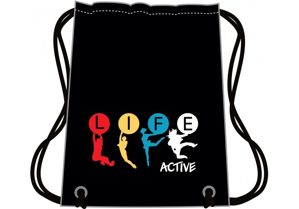 Сумка для обуви Cool for school Active Life 40x33 см Черный (CF85719)