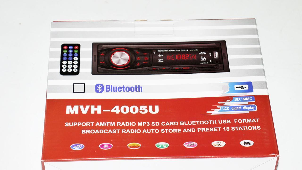 Автомагнитола MVH-4005U Bluetooth Черный (14102857) - фото 5