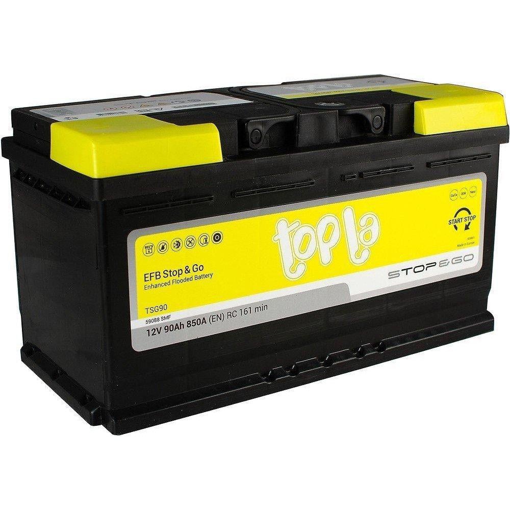 Аккумулятор Topla EFB Euro 112090 90Ah 12V