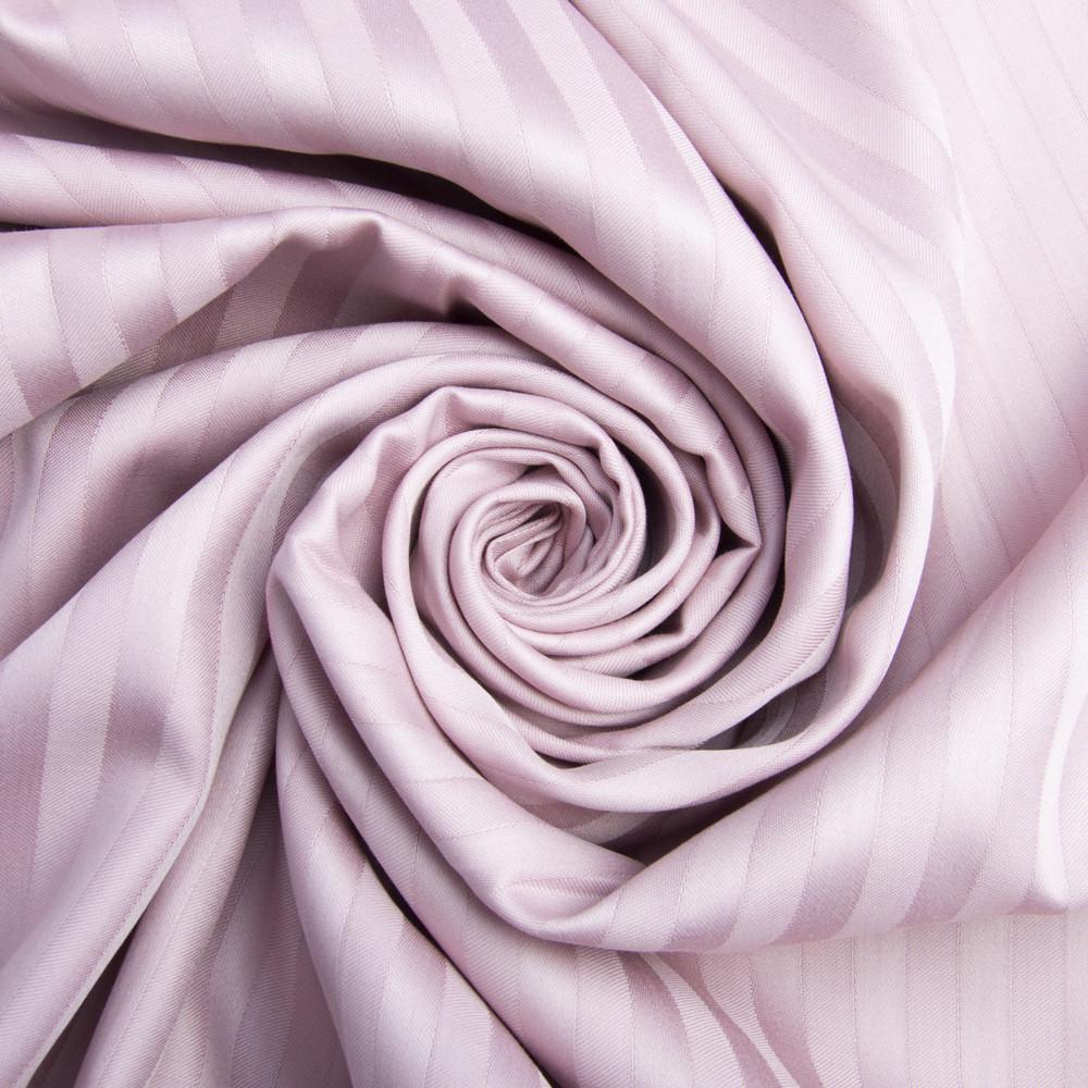 Тканина сатин для постільної білизни жакард у смужку 1 см 130 г/м2 240 см (2354480489)