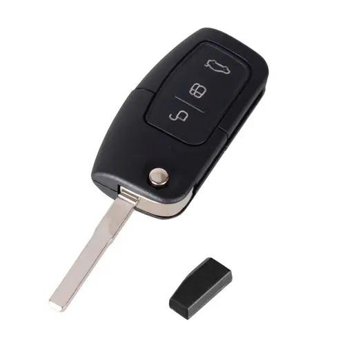 Ключ зажигания для Ford Focus/Fiesta 2013 3 кнопки 4D63 433/434 МГц Black